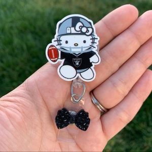 Hello Kitty Raiders Badge Holder